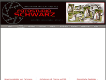Tablet Screenshot of fotoschwarz.de